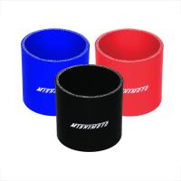 Mishimoto - Mishimoto MMCP-25SBK Mishimoto 2.5 Inch Black Straight Coupler - Image 1