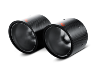 Akrapovic - Akrapovic TP-MINR56/57-CA Akrapovic 07-14 MINI Cooper S (R56) / Cooper S Cabrio (R57) Tail Pipe Set (Carbon) - Fits 2007-2014 Mini Cooper - Image 2