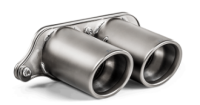 Akrapovic - Akrapovic TP-T/S/19 Akrapovic 2018 Porsche 911 GT3 RS (991.2) Tail Pipe Set (Titanium) - Fits 2014-2019 Porsche 911 - Image 2