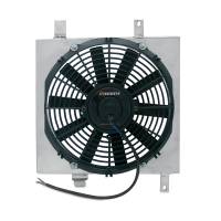 Mishimoto - Mishimoto MMFS-DBP-26 Mishimoto 22x18x3.5 Dual Pass Race Radiator Aluminum Fan Shroud Kit - Image 3