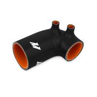 Mishimoto - Mishimoto MMHOSE-E36-92IB35BK Mishimoto 92-99 BMW E36 (325/328/M3) w/ 3.5in HFM Black Silicone Intake Boot - Fits select 1992-2002 BMW models - Image 1