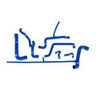 Mishimoto - Mishimoto MMHOSE-VR6-92BL Mishimoto 92-94 Volkswagen Corrado VR6 Blue Silicone Hose Kit - Fits 1992-1994 Volkswagen Corrado - Image 3