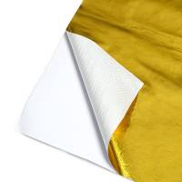Mishimoto - Mishimoto MMHP-GRB-1224 Mishimoto Gold Reflective Barrier w/ Adhesive Backing 12 inches x 24 inches - Image 1