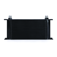 Mishimoto - Mishimoto MMOC-19BK Mishimoto Universal 19 Row Oil Cooler - Black - Image 1