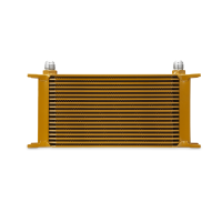 Mishimoto - Mishimoto MMOC-19G Mishimoto Universal 19 Row Oil Cooler - Gold - Image 7