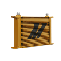 Mishimoto - Mishimoto MMOC-25G Mishimoto Universal 25-Row Oil Cooler - Gold - Image 9