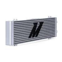 Mishimoto - Mishimoto MMOC-DP-LSL Mishimoto Universal Large Bar and Plate Dual Pass Silver Oil Cooler - Image 1