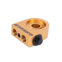 Mishimoto - Mishimoto MMOP-SPT Mishimoto Thermostatic Gold M20 Oil Sandwich Plate - Image 5