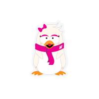 Mishimoto - Mishimoto MMPROMO-STK-FLURRY Mishimoto Flurry Decal - Image 1