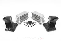 AMS - AMS ALP.26.09.0001-1 AMS Performance 16-19 Porsche Carrera/Carrera S (991.2) Alpha Intercooler Kit w/Carbon Fiber Shrouds - Image 3