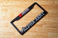 AMS - AMS AMS.00.16.0002-1 AMS Performance AMS / Alpha Army License Plate Frame - Image 1