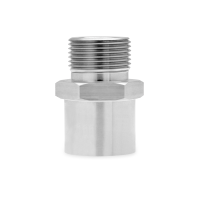 Mishimoto - Mishimoto MMSPA-M22 Mishimoto Stainless Steel Sandwich Plate Adapter, M22 - Image 1