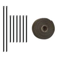 Mishimoto - Mishimoto MMTW-235 Mishimoto 2 inch x 35 feet Heat Wrap with Stainless Locking Tie Set - Image 2