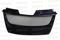 Seibon - Seibon Carbon FG0607VWGTI-TD Seibon 06-08 VW Golf GTi TD Carbon Fiber Front Grill - Image 5