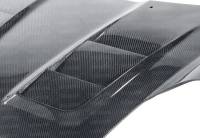 Seibon - Seibon Carbon HD0005TYMRS-TS Seibon 00-05 Toyota MR-S (ZZW30L) TS-Style Carbon Fiber Hood - Image 4