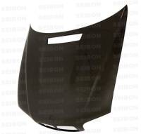 Seibon - Seibon Carbon HD0105BMWE46M3-OE Seibon 01-05 BMW E46 M3 Series 2dr OEM Style Carbon Fiber Hood - Image 2