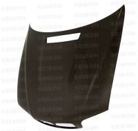 Seibon - Seibon Carbon HD0105BMWE46M3-OE Seibon 01-05 BMW E46 M3 Series 2dr OEM Style Carbon Fiber Hood - Image 8
