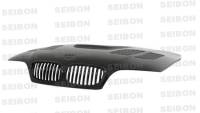Seibon - Seibon Carbon HD0205BMWE462D-GTR Seibon 02-05 BMW E46 2dr GTR-Style Carbon Fiber Hood - Image 3