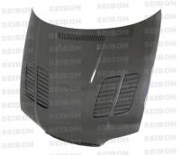 Seibon - Seibon Carbon HD0205BMWE462D-GTR Seibon 02-05 BMW E46 2dr GTR-Style Carbon Fiber Hood - Image 6