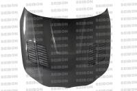 Seibon - Seibon Carbon HD0407BMWE60-GTR Seibon 04-10 BMW 5 Series 4 dr E60 (Inc M5) GTR-Style Carbon Fiber Hood - Image 4