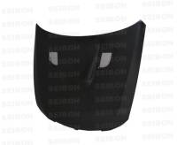 Seibon - Seibon Carbon HD0507BMWE90-BM Seibon 05-08 BMW 3 Series 4 dr E90 (Excl M3) BM-Style Carbon Fiber Hood - Image 4