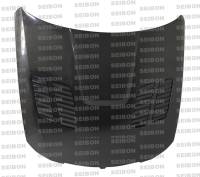 Seibon - Seibon Carbon HD0507BMWE90-GTR Seibon 05-08 BMW 3 Series 4 dr E90 (Excl M3) GTR-Style Carbon Fiber Hood - Image 3