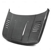 Seibon - Seibon Carbon HD0512LRRRS-TM Seibon 05-12 Range Rover Sport TM-Style Carbon Fiber Hood - Image 4
