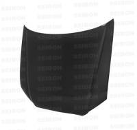Seibon - Seibon Carbon HD0607AUA4-OE Seibon 06-08 Audi A4 (B7) OEM Carbon Fiber Hood - Image 2