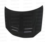 Seibon - Seibon Carbon HD0607VWGTIB-DV Seibon 06-08 VW GTi Shaved DV Style Carbon Fiber Hood - Image 2