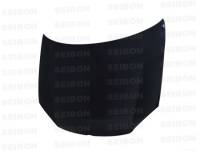 Seibon - Seibon Carbon HD0607VWGTI-OE Seibon 06-08 VW GTI OEM Carbon Fiber Hood - Image 5