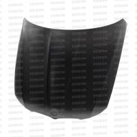Seibon - Seibon Carbon HD0910BMWE90-OE Seibon 09-11 BMW 3 Series 4dr (Exc M3) OE-Style Carbon Fiber Hood - Image 1