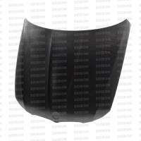 Seibon - Seibon Carbon HD0910BMWE90-OE Seibon 09-11 BMW 3 Series 4dr (Exc M3) OE-Style Carbon Fiber Hood - Image 5