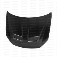 Seibon - Seibon Carbon HD1011VWGTIB-DV Seibon 10-11 VW Golf GTI 5K/MK6 DV Carbon Fiber Hood w/ Shaved Emblem - Image 5