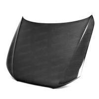 Seibon - Seibon Carbon HD1213AUA4-OE Seibon 13-15 Audi A4 OEM Carbon Fiber Hood (Hood Pins Required) - Image 3