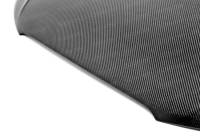 Seibon - Seibon Carbon HD1213AUA4-OE Seibon 13-15 Audi A4 OEM Carbon Fiber Hood (Hood Pins Required) - Image 10
