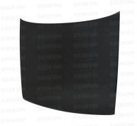 Seibon - Seibon Carbon HD8487TYAE86L-OE Seibon 84-87 Toyota Levin (AE86) OEM-Style Carbon Fiber Hood - Image 1