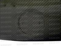 Seibon - Seibon Carbon HD9298BMWE362D-OE Seibon 92-98 BMW 3 Series 2dr (E36) (Exc 318) OEM Carbon Fiber Hood - Image 2