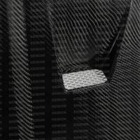 Seibon - Seibon Carbon HD9596NSR33-JU Seibon 95-96 Nissan Skyline R33 GT-R (BCNR33) JU-Style Carbon Fiber Hood - Image 1