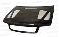 Seibon - Seibon Carbon HD9601AUA4-ER Seibon 96-01 Audi A4 ER Carbon Fiber Hood - Image 2
