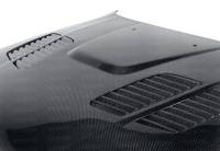 Seibon - Seibon Carbon HD9703BMWE39-GTR Seibon 97-03 BMW 5 Series 4Dr (E39) GTR-Style Carbon Fiber Hood - Image 4