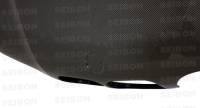 Seibon - Seibon Carbon HD9703BMWE39-OE Seibon 97-03 BMW 5 Series 4Dr (E39) OEM Carbon Fiber Hood - Image 3