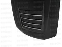 Seibon - Seibon Carbon HD9901NSR34S-DS Seibon 99-01 Nissan Skyline R34 GT-S (BNR34) DS Carbon Fiber Hood - Image 1