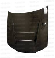 Seibon - Seibon Carbon HD9901NSS15-DVII Seibon 99-01 Nissan S15 DVII Carbon Fiber Hood - Image 1