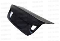 Seibon - Seibon Carbon TL0507BMWE90-C Seibon 05-08 BMW E90 (Fits 2008 M3 Only) 3-Series 4dr CSL Carbon Fiber Trunk Lid - Image 3