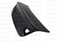 Seibon - Seibon Carbon TL0507BMWE90-C Seibon 05-08 BMW E90 (Fits 2008 M3 Only) 3-Series 4dr CSL Carbon Fiber Trunk Lid - Image 5