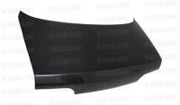 Seibon - Seibon Carbon TL9094NSR32 Seibon 90-94 Nissan Skyline R32 OEM Carbon Fiber Trunk Lid - Image 3
