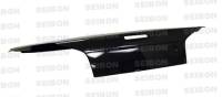 Seibon - Seibon Carbon TL9901NSR34 Seibon 99-01 Nissan Skyline R34 OEM Carbon Fiber Trunk Lid - Image 8