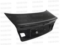 Seibon - Seibon Carbon TL9904BMWE464D-C Seibon 99-04 BMW 3 Series 4DR E46 CSL Style Carbon Fiber Trunk Lid and Hatch - Image 2