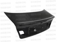 Seibon - Seibon Carbon TL9904BMWE464D-C Seibon 99-04 BMW 3 Series 4DR E46 CSL Style Carbon Fiber Trunk Lid and Hatch - Image 3