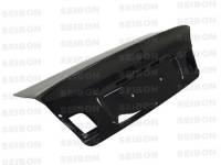 Seibon - Seibon Carbon TL9904BMWE464D-C Seibon 99-04 BMW 3 Series 4DR E46 CSL Style Carbon Fiber Trunk Lid and Hatch - Image 6